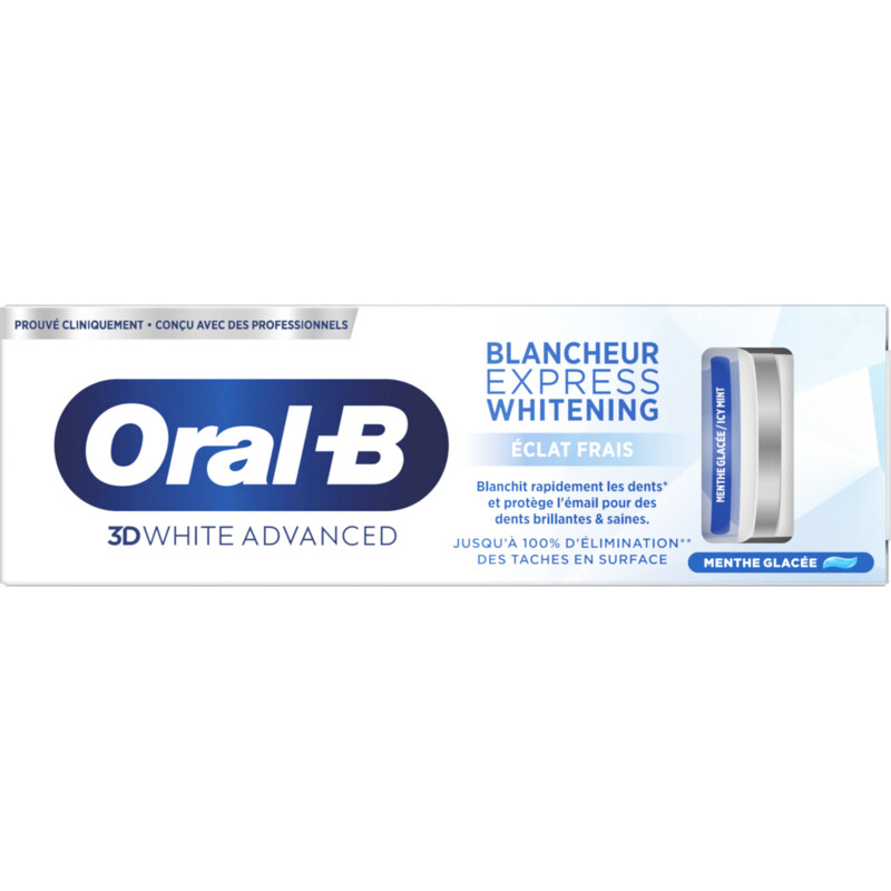 Een afbeelding van Oral-B 3D white luxe intens tandpasta