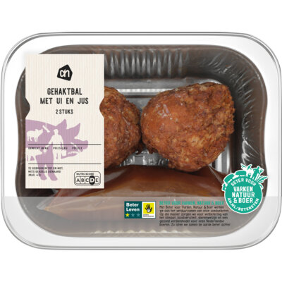 pdp-image-AH Gehaktbal met ui en jus