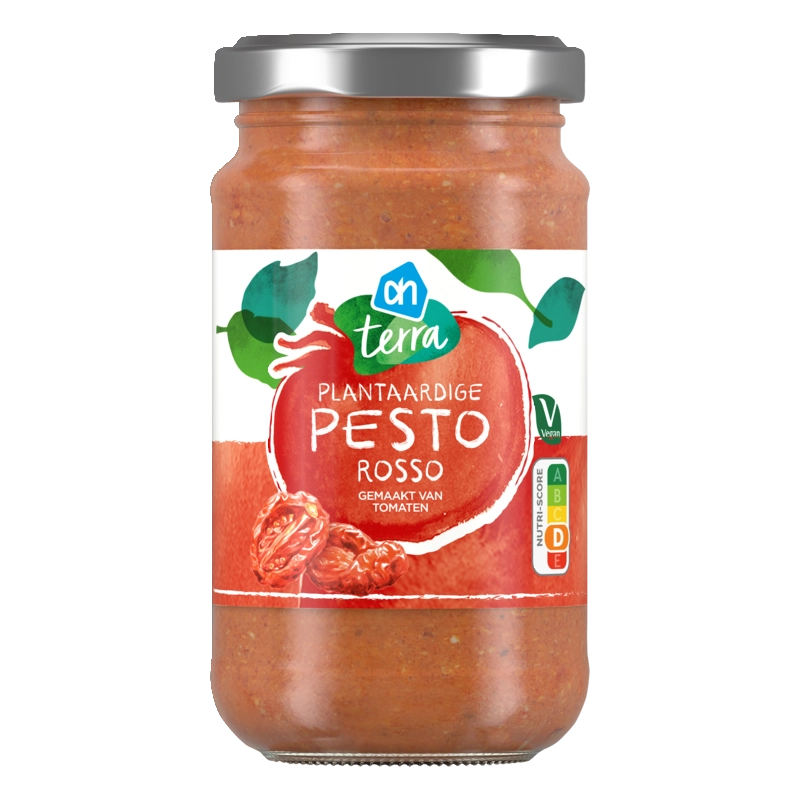 Plantaardige pesto rosso