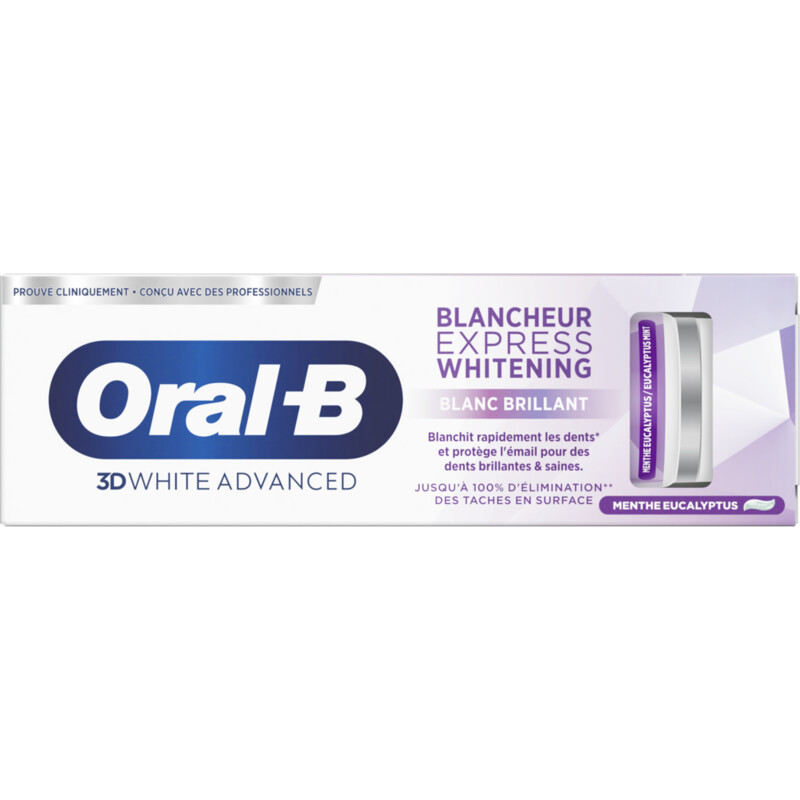 Een afbeelding van Oral-B 3D white express whitening tandpasta
