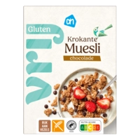 AH Glutenvrij Krokante muesli chocolade