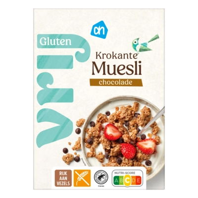 pdp-image-AH Glutenvrij Krokante muesli chocolade