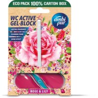 Een afbeelding van Ambi Pur Ap wc tri-gel rose & lily