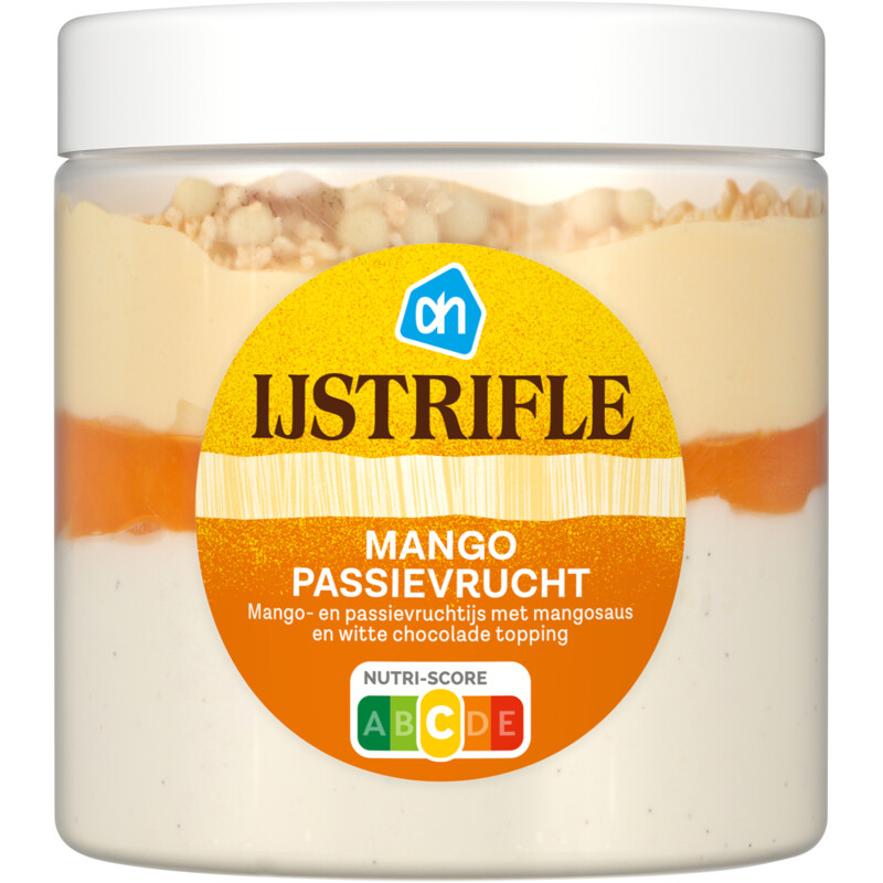 Een afbeelding van AH IJs trifle mango passievrucht