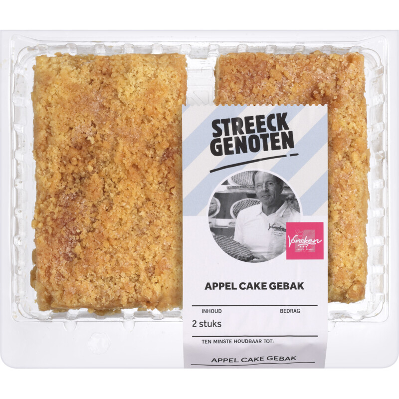 Een afbeelding van Streeckgenoten Plaat gebak