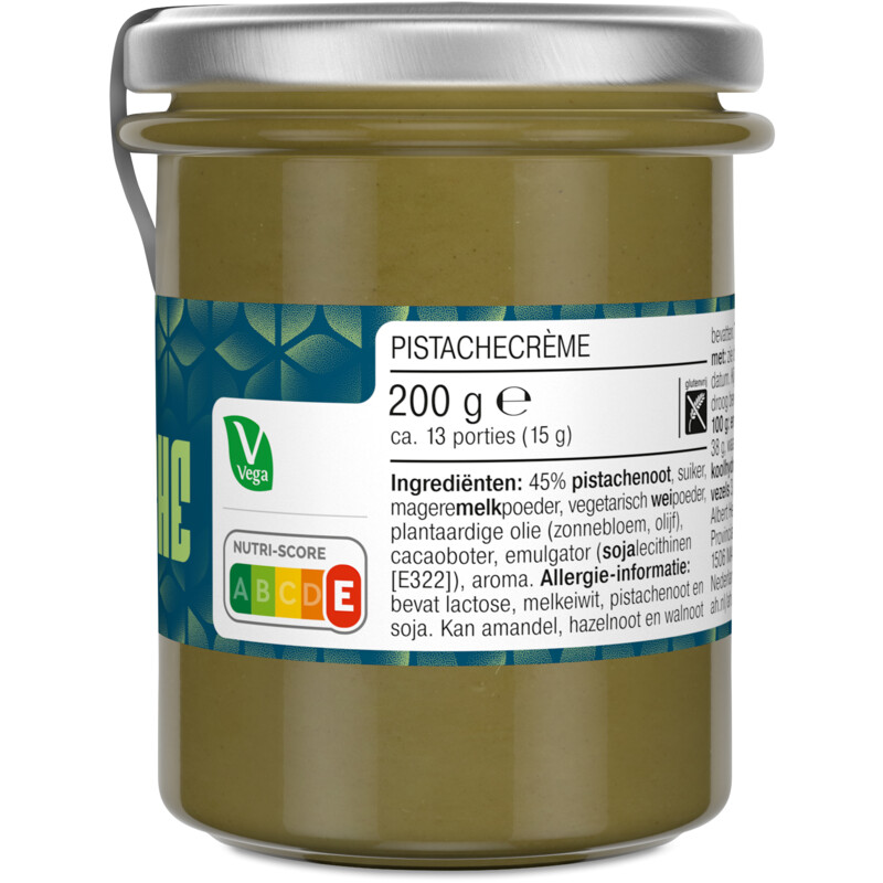 Een afbeelding van AH Pistache crème