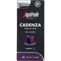 Segafredo Cadenza espresso dark capsules