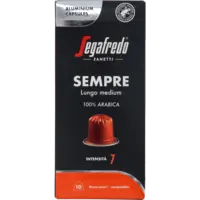 Segafredo Sempre lungo medium capsules