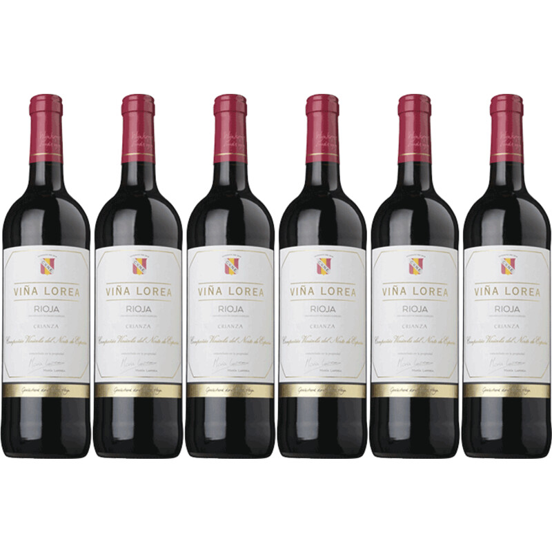 Een afbeelding van AH Excellent Selectie viña lorea rioja crianza 6 fles