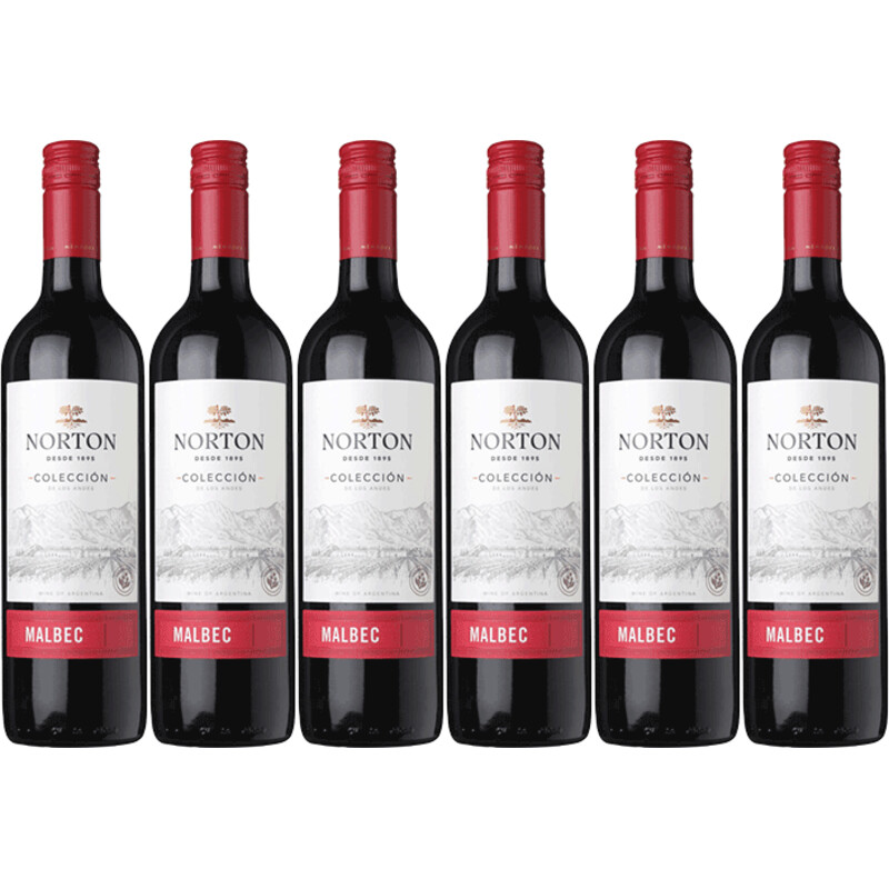 Een afbeelding van Norton Colección malbec 6 flessen