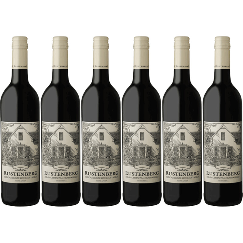 Een afbeelding van Rustenberg Malbec cabernet merlot 6 flessen