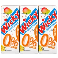 Wicky Mango 0% suiker 6-pack