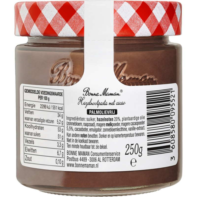Een afbeelding van Bonne Maman Hazelnootpasta