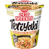 Een afbeelding van Nissin Cup noodles teriyaki chicken