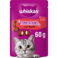 Een afbeelding van Whiskas Temptations rund kattensnacks