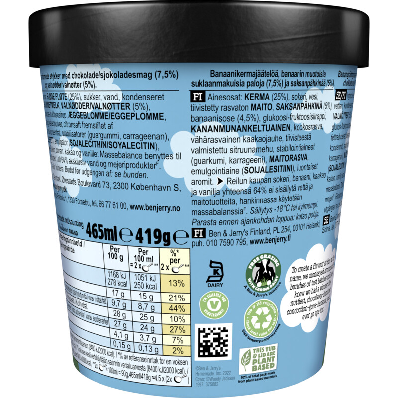 Een afbeelding van Ben & Jerry's Chunky monkey