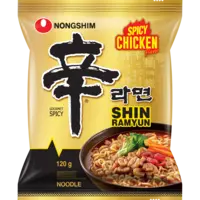 Nongshim Shin ramyun spicy chicken noodles