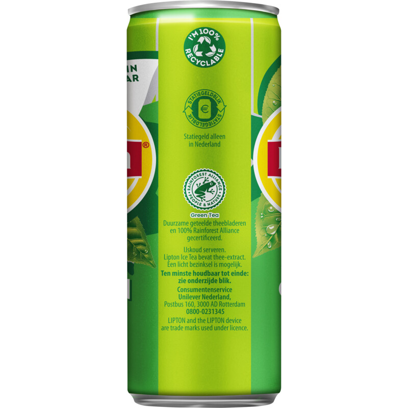 Een afbeelding van Lipton Ice tea green
