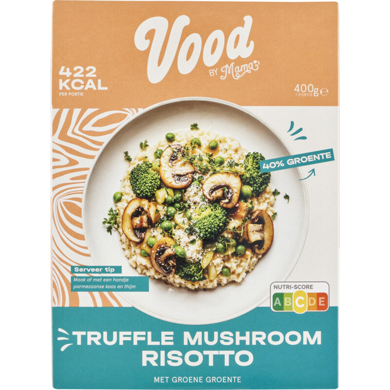 Een afbeelding van Vood Triple truffle risotto