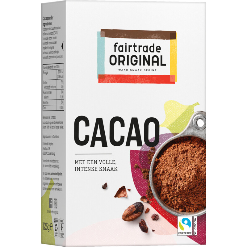 Een afbeelding van Fairtrade Original Cacaopoeder