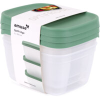 Afbeelding van Amuse Optifridge bewaardozen 900ml groen