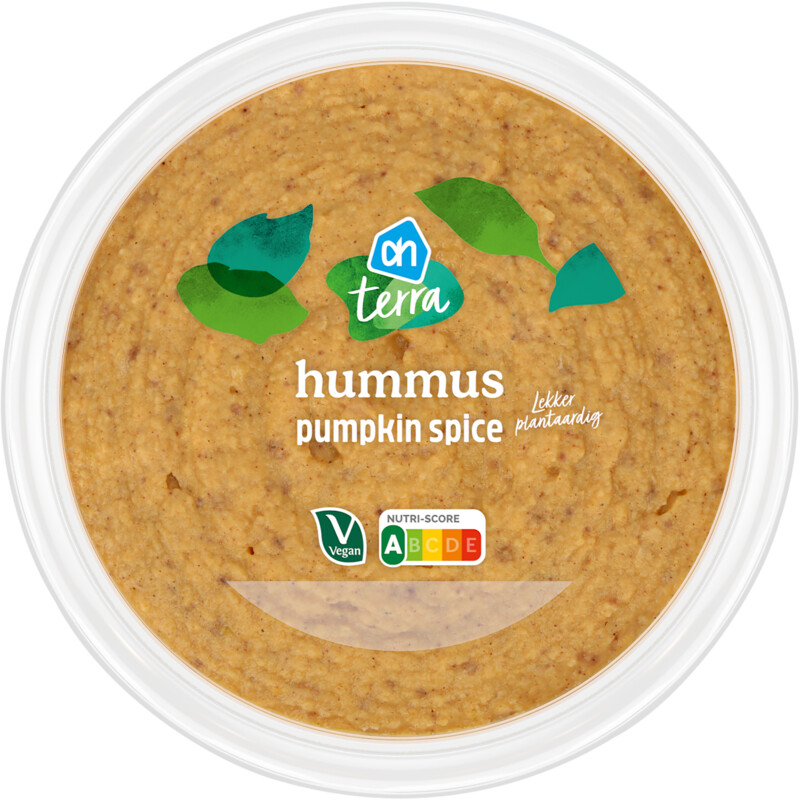 Een afbeelding van AH Terra Plantaardige hummus pumpkin spice