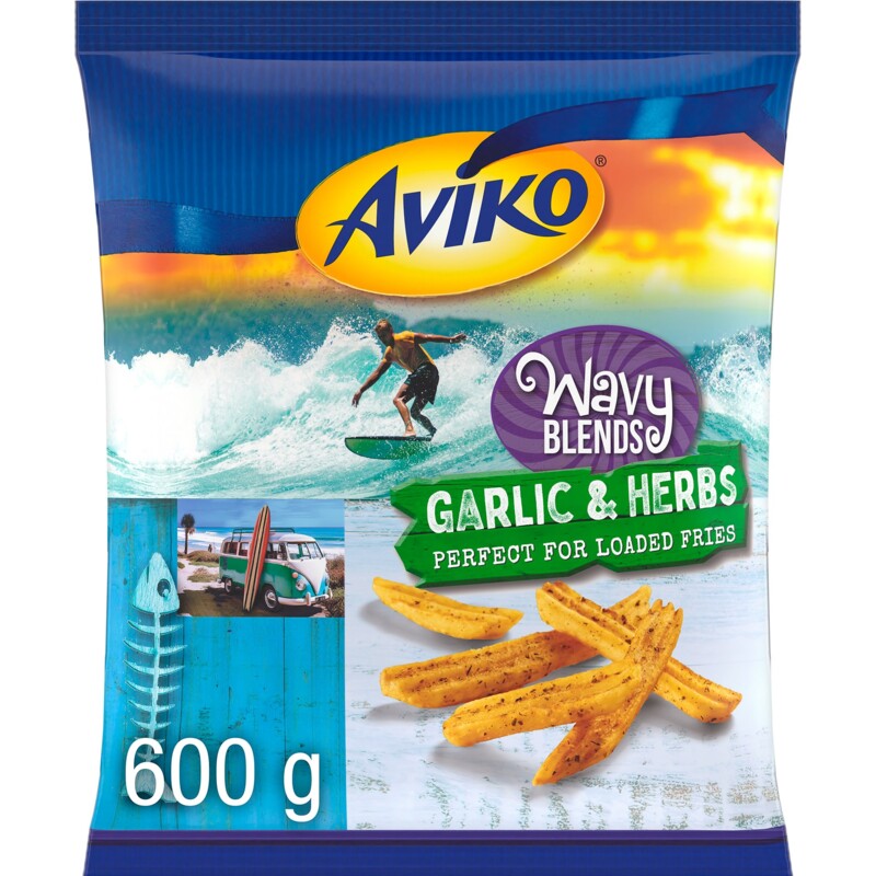 Wavy blends garlic & herbs - 5712