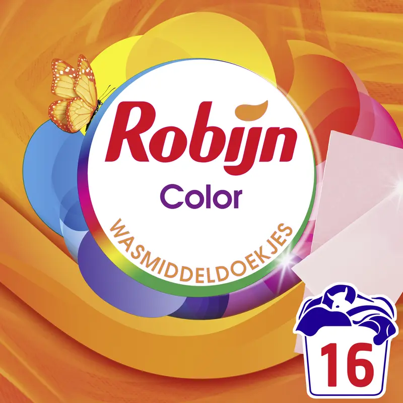 Wasmiddeldoekjes color 16 wasb