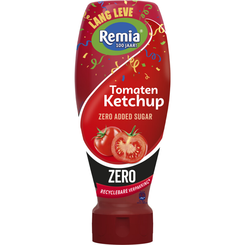 Een afbeelding van Remia Tomaten ketchup zero added sugar