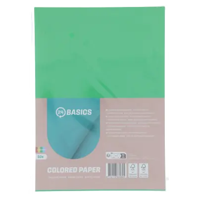 pdp-image-24Basics Gekleurd papier 150gsm 5 kleuren