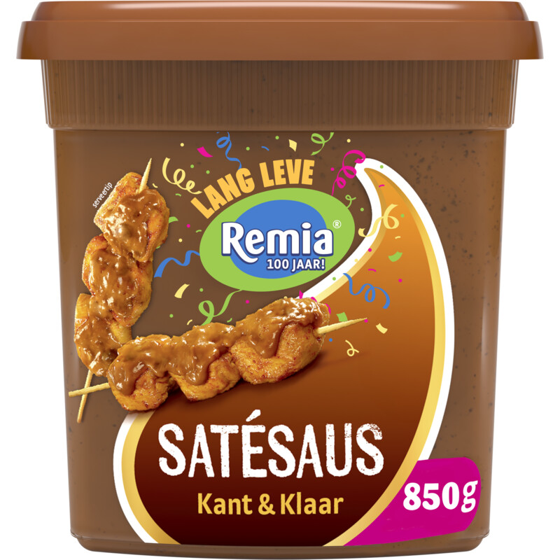 Een afbeelding van Remia Satésaus kant en klaar