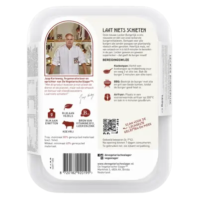 pdp-image-Vegetarische Slager Vegan lecker burgerlijk