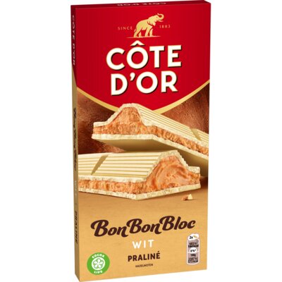 pdp-image-Côte d'Or BonBonBloc chocoladereep praliné wit