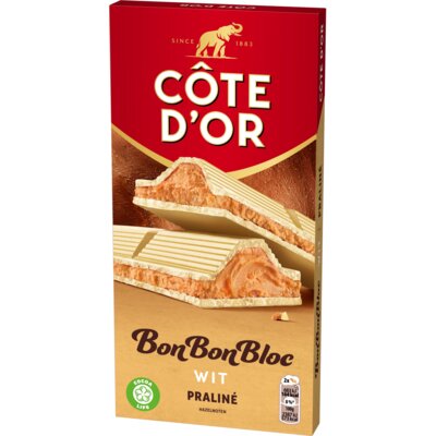 pdp-image-Côte d'Or BonBonBloc chocoladereep praliné wit