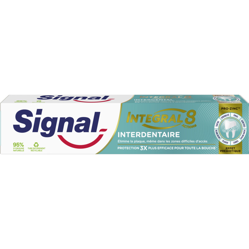 Een afbeelding van Signal Integral 8 interdental tandpasta