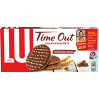 Een afbeelding van LU Time out granenbiscuits melkchocolade