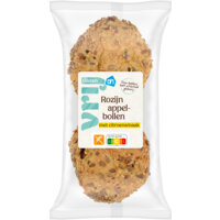 Een afbeelding van AH Glutenvrij Rozijnen appelbollen met citroensmaak