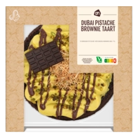 AH Dubai pistache brownie taart