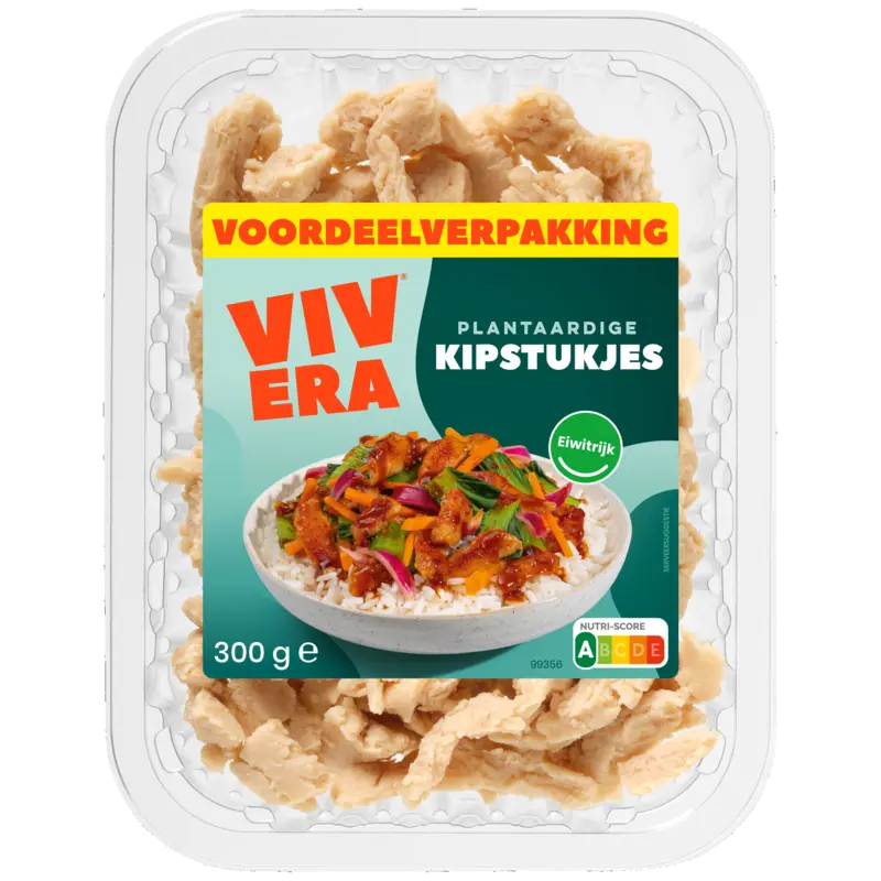 Vivera Plantaardige kipstukjes voordeelpak