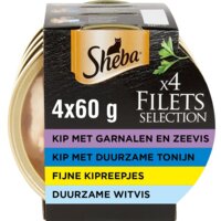 Een afbeelding van Sheba Filets selection in saus kip en vis