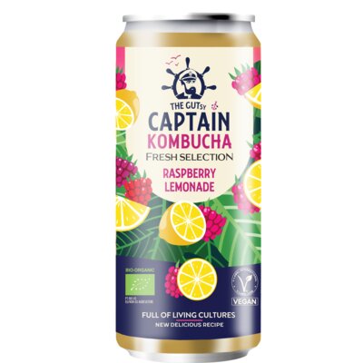 pdp-image-The Gutsy Captain Kombucha raspberry lemonade
