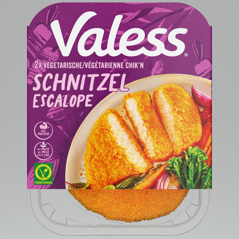 Een afbeelding van Valess Vegetarische schnitzel