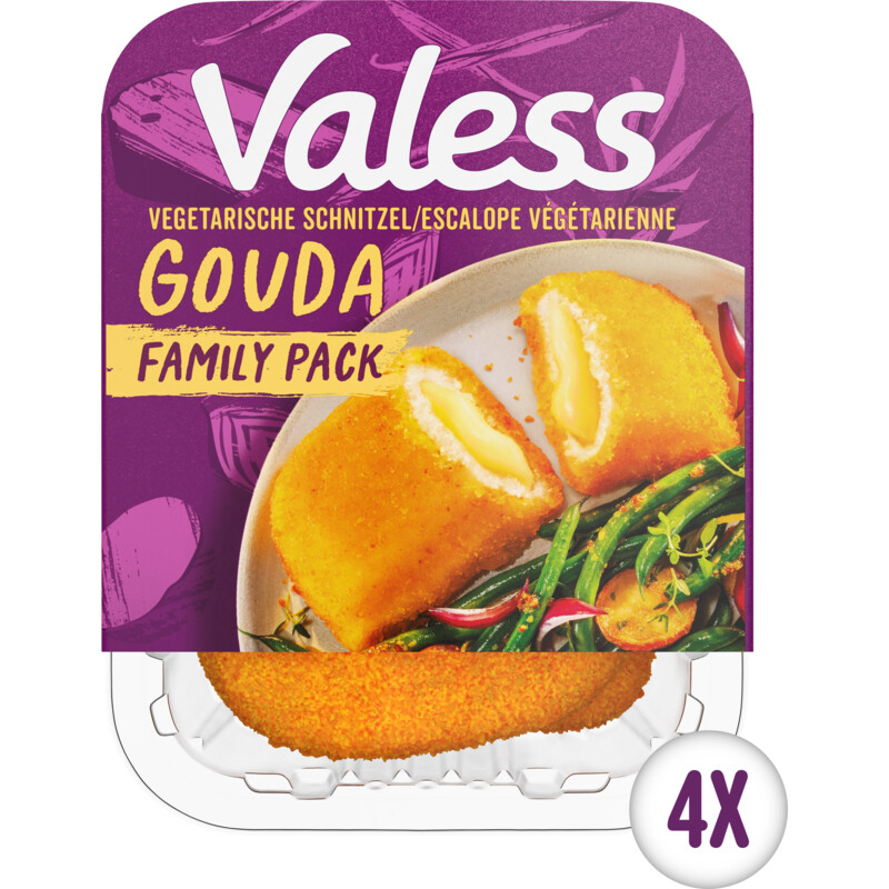 Een afbeelding van Valess Vegetarische gouda family pack