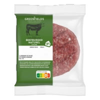 AH Greenfields Beefburger naturel 2 stuks