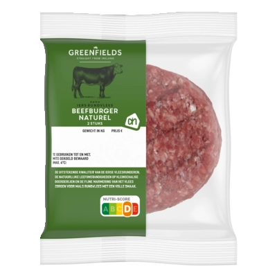 pdp-image-AH Greenfields Beefburger naturel 2 stuks
