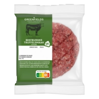 AH Greenfields Beefburger truffelsmaak 2 stuks