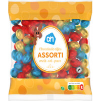 AH Chocolade eitjes assorti melk-wit-puur