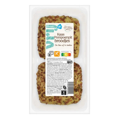 pdp-image-AH Glutenvrij Kaas pompoenpit broodjes