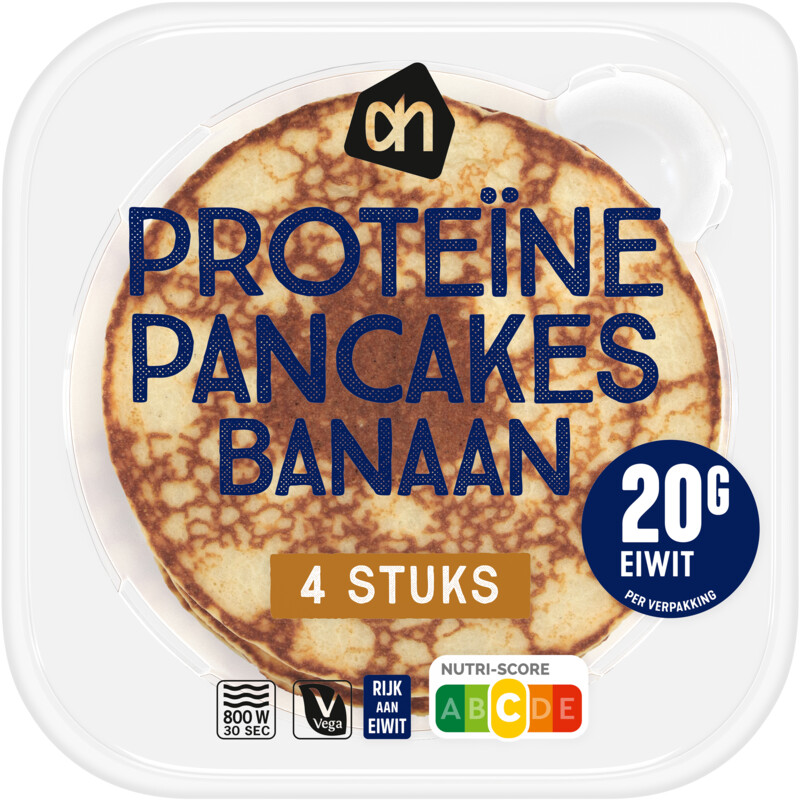 Een afbeelding van AH Proteine pancakes banaan