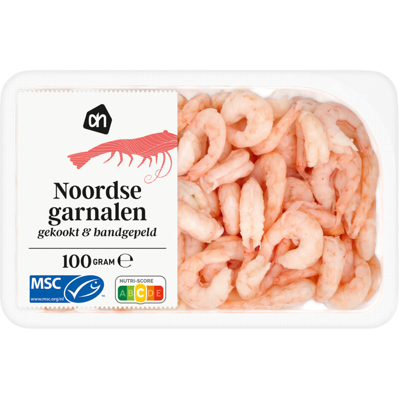 Een afbeelding van AH Noordse garnalen